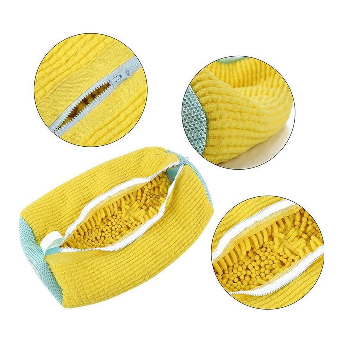 Reusable Zipper Shoe Washing Bag